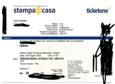 Vendo 2 biglietti concerto