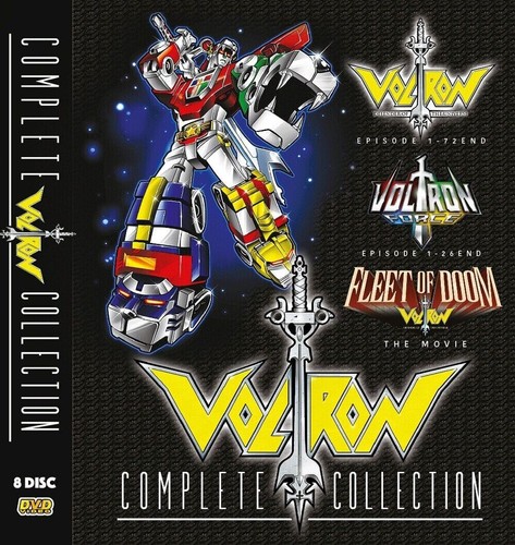 Anime dvd voltron - voltron, collezione