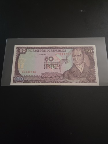 Banconota colombia pesos - colombia,