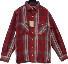 Camicia MOMOTARO JEANS rossa a