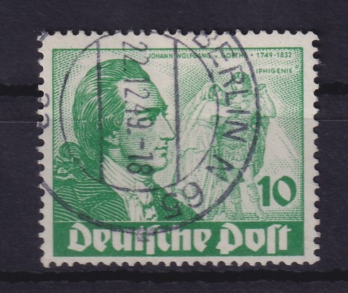 Berlino 1949 goethe - 1949, 10pfg