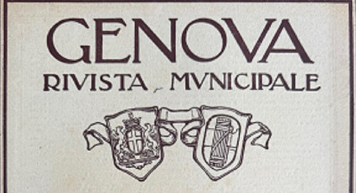 Genova rivista municipale - genova,