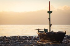 Barca in legno artigianale -