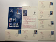 2019 Bollettino Illustrativo Buste FDC Foglietto Giornata Filatelia Democratica