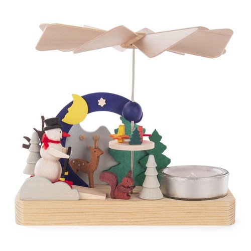Piramide con pupazzo neve - con, di