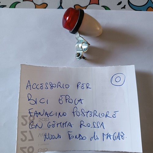 Fanalino lucciola bici - lucciola,,