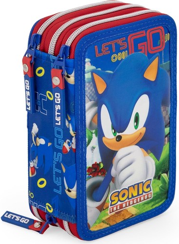 Sonic astuccio scomparti - sonic, 3