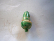 Interruttore vintage a peretta verde sfumato-ORIGINALE- ANNI '40-'50