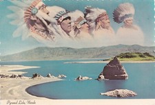 NEVADA - Lago delle Piramidi, indiani nativi americani 1978