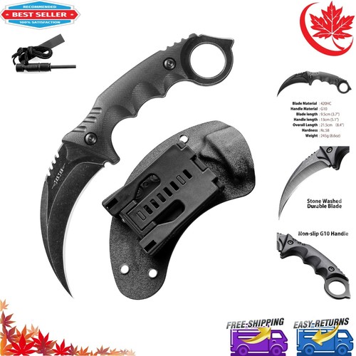Durable tactical claw knife - tactical,