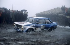 FIAT 131 ABARTH RALLY poster