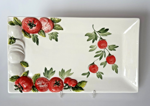 Bassano ceramica piatto - bassano,