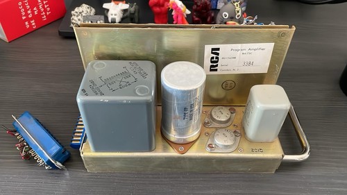 Rca germanium pre amp - 73,