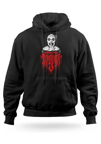 Felpa con cappuccio terrifier - con,