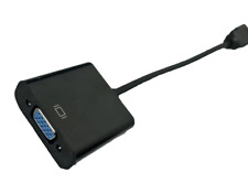Cavo Adattatore Nero da HDMI Maschio a VGA Femmina Placcata Oro PC Monitor
