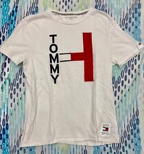 TOMMY HILFIGER JEANS TSHIRT UOMO CON ORIGINALE BIANCA TG. M