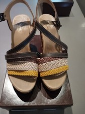 Sandalo Donna con zeppa n.39