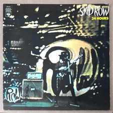 SKID ROW - 34 HOURS - LP - Repertoire RR 2077-TT - GER 1989 - Gary Moore