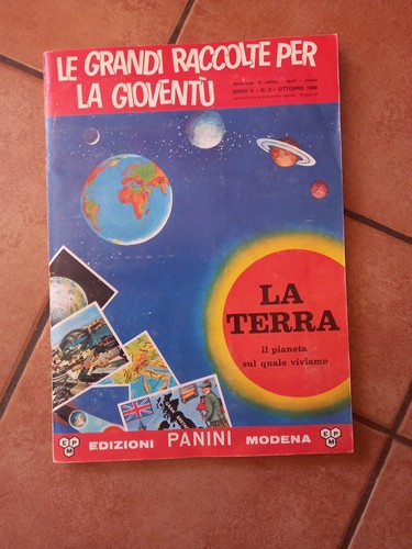Album figurine panini terra - figurine,