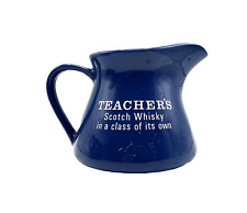 Teacher's  Scotch Whisky  Tazza Acqua   Servizio Whisky 1970's