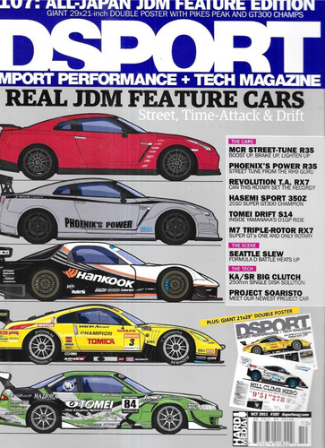 Car sport magazine - d,
