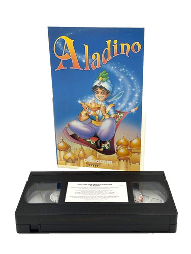 Vhs aladino deagostini - vhs,