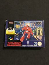 VORTEX SUPER NINTENDO SNES PAL EUR MULTI USATO COMPLETO