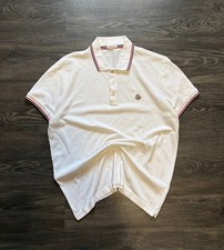 Polo Moncler uomo bianca