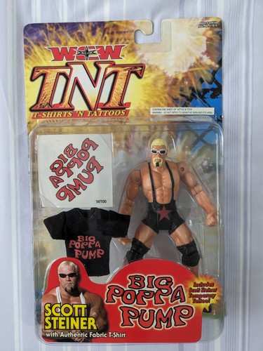 Figurina scott steiner wcw tnt - scott,