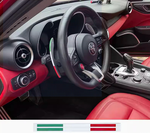 Adesivo alfa romeo racing - 2x,