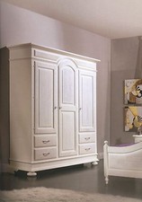 ARMADIO 3A+4C LACCATO BIANCO