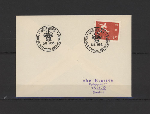 S58911 sweden scout 1958 - 1958, am