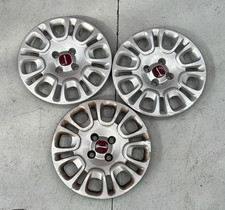 3 Copricerchi usati Originali Fiat Panda da 14 Pollici