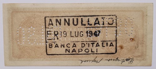 1000 lire 1943 bilingue - lire,