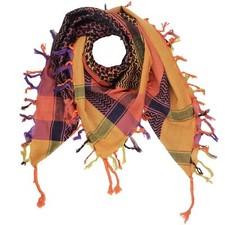 Kefiah colorata multicolore 11