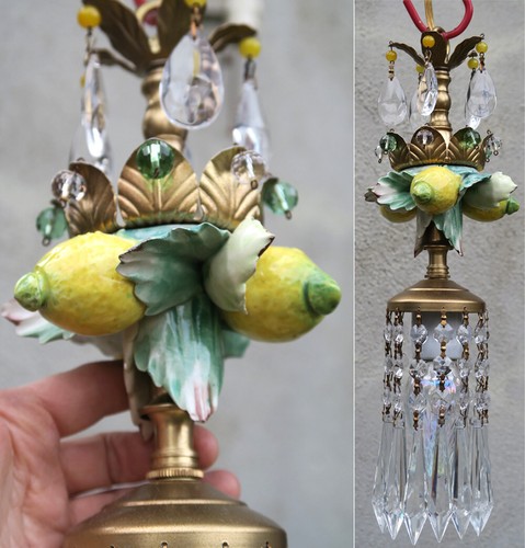 Chandelier swag vintage - chandelier, lamp