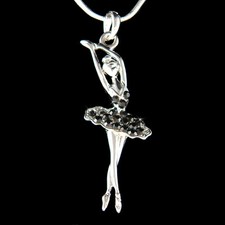 Nero ballerina swarovski - in,