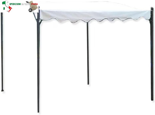 Pergola gazebo ferro - gazebo,