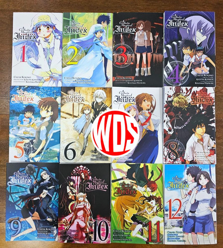 Certain magical index manga - index,