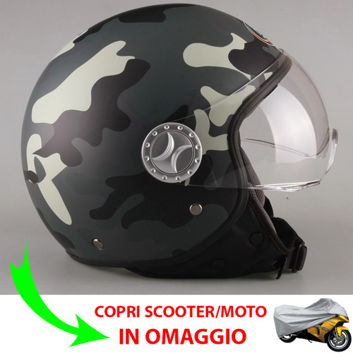 Casco demi jet - demi, –