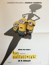 Affiche cinéma LES MINIONS