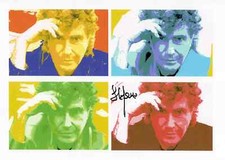 Stefano D'Orazio Opera Autografata Signed Artwork Autografo Musica POOH