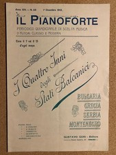 Rivista Spartito musica1912-IL