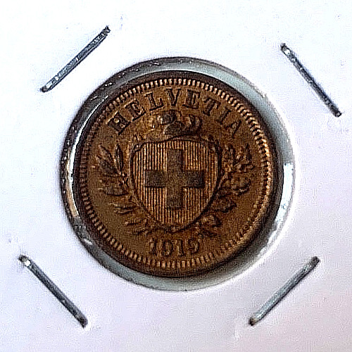 Rappen 1919 helvetia - 1, b