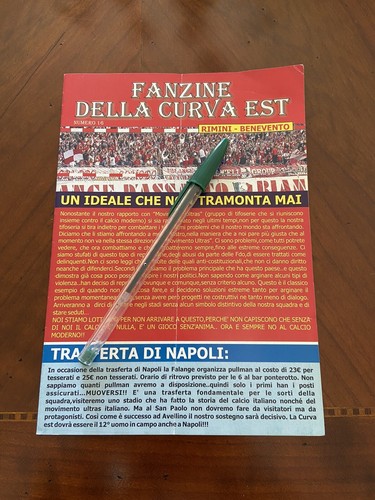 Fanzine ultras curva est - fanzine,