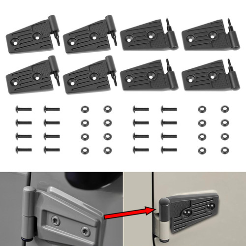 Kit pezzi cerniere porta - kit,
