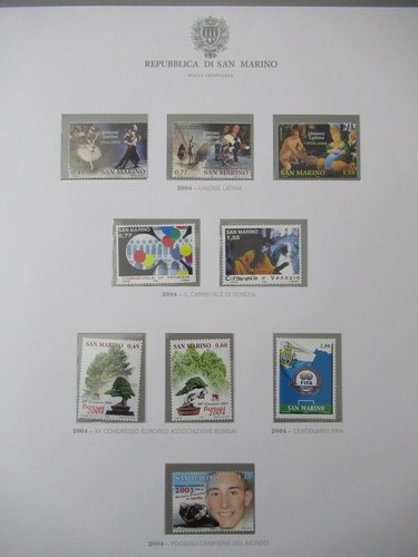 San marino 2004 - 2004, annata