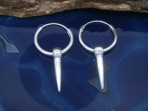 Creolen pizzo 925er - in, argento