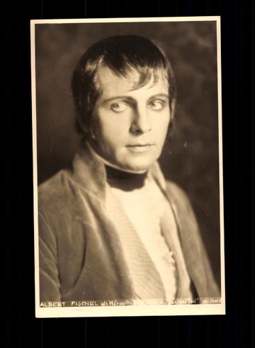 Cartolina albert fischel bc - cartolina,