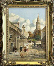 Olio su tela "RICCARTON 1910"